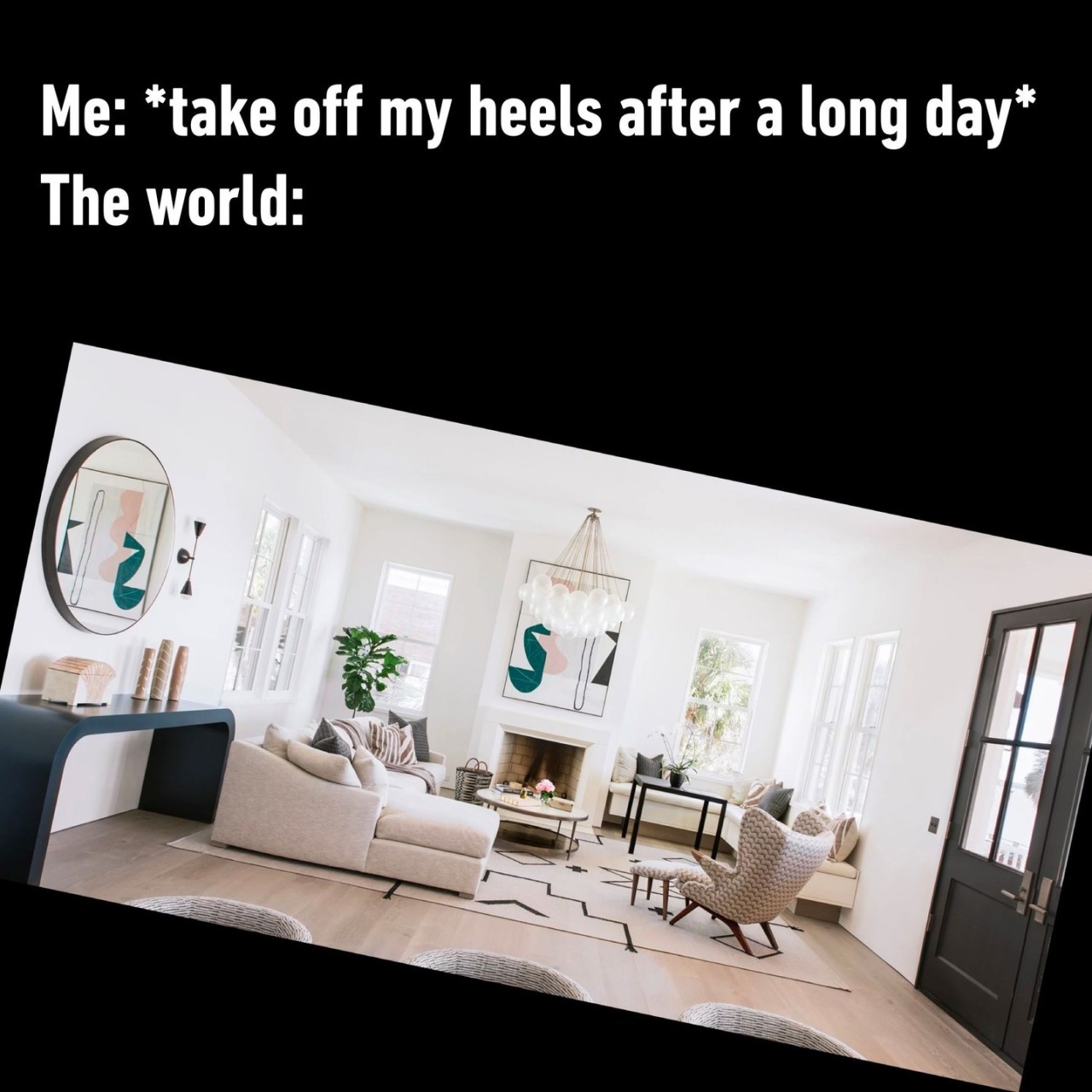 Almost fell down #heels...