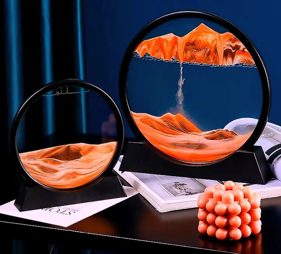Beautiful 3D falling sand...