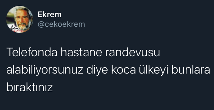Ekrem @cekoekrem Telefonda...