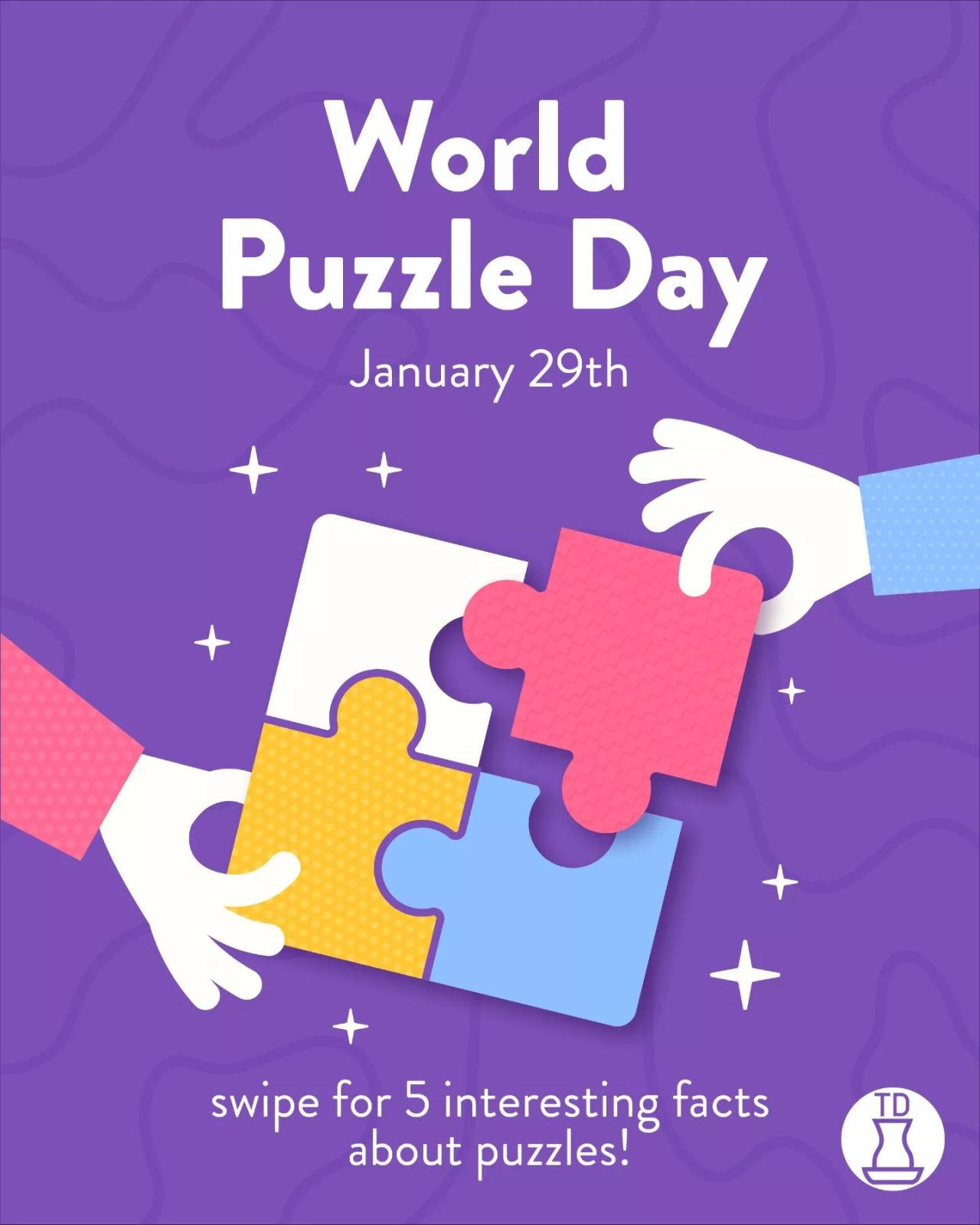 Happy World Puzzle Day 🧩🧩...