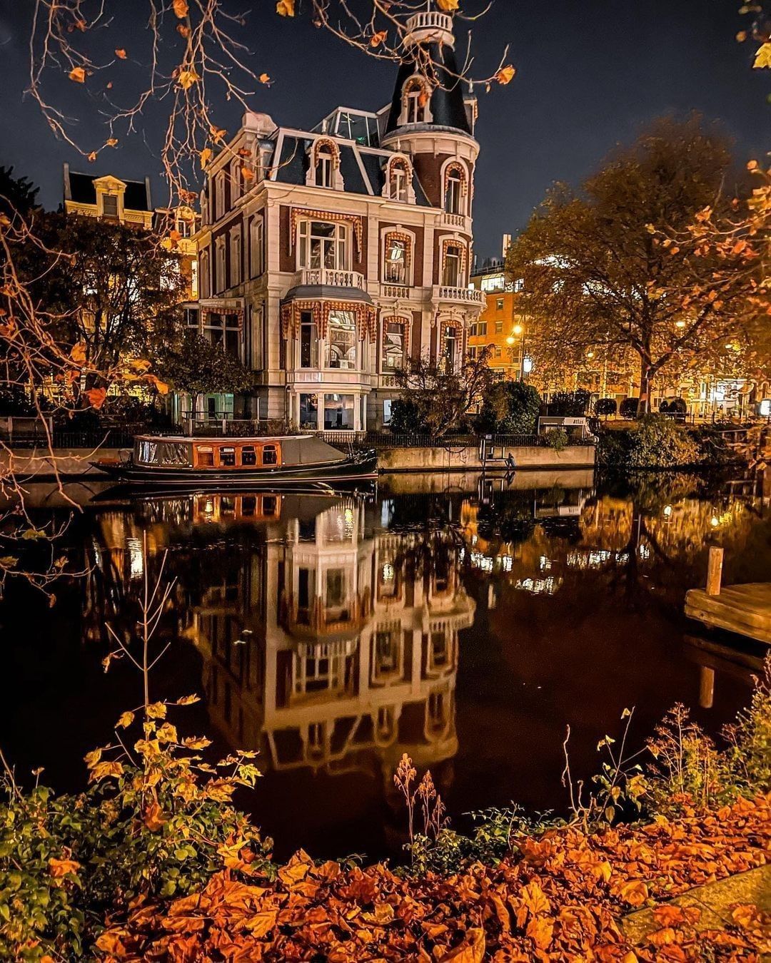Evening walks in Amsterdam...