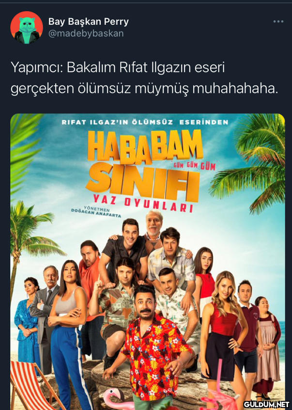 Bay Başkan Perry...