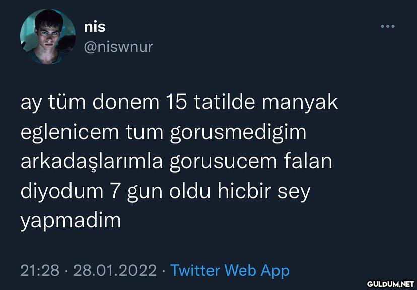 nis @niswnur ay tüm donem...