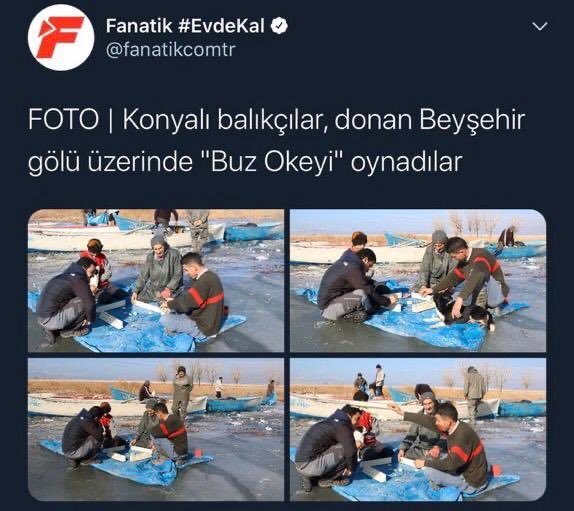 konya... bir kere de...