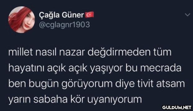 Çağla Güner @cglagnr1903...