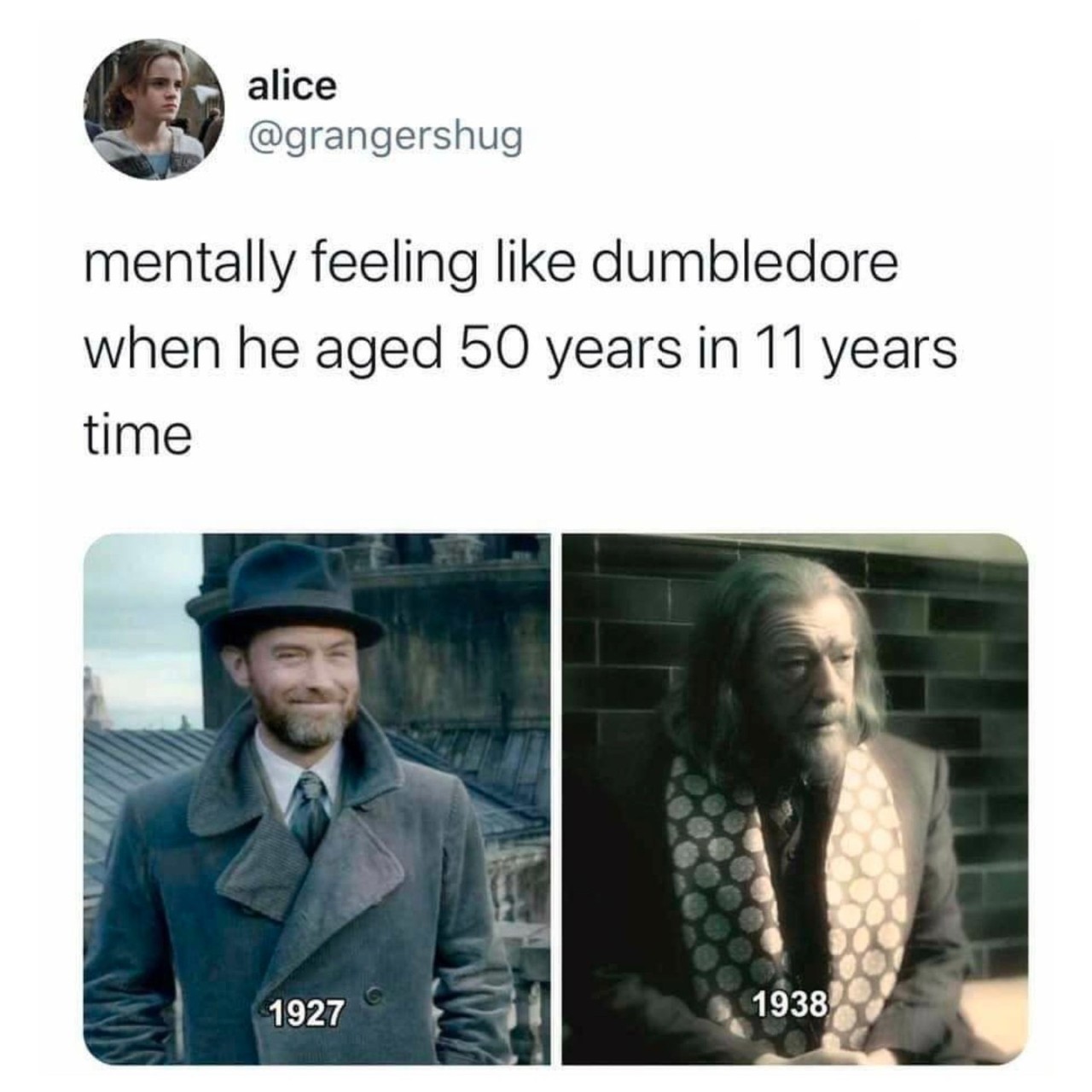 I aged 30 years after a...