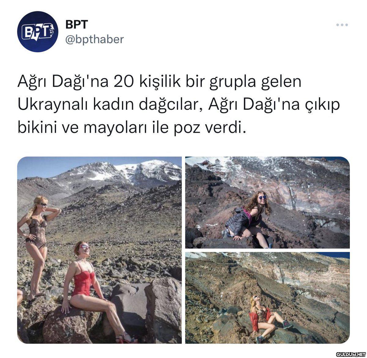 Ağrı dağı eteğinde uçan...