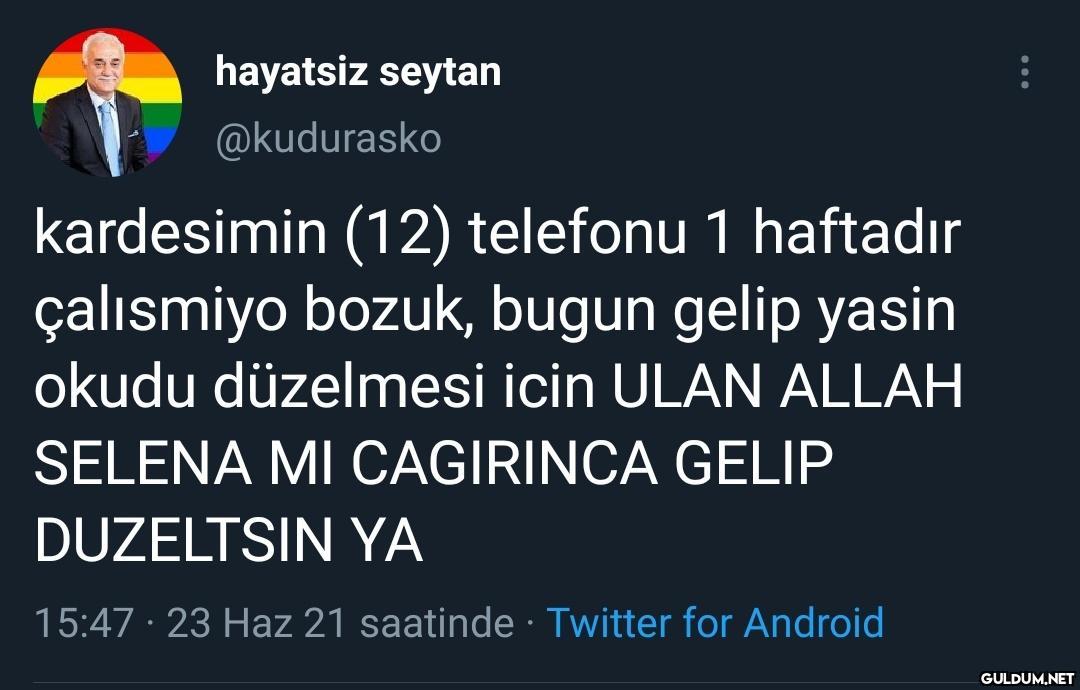 hayatsiz seytan @kudurasko...