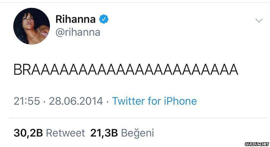 Branı etiketle    Rihanna...