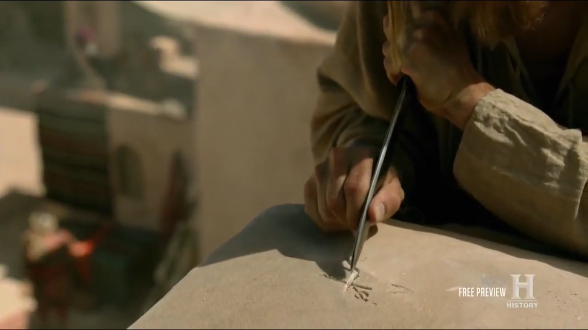 Vikings dizisinde...