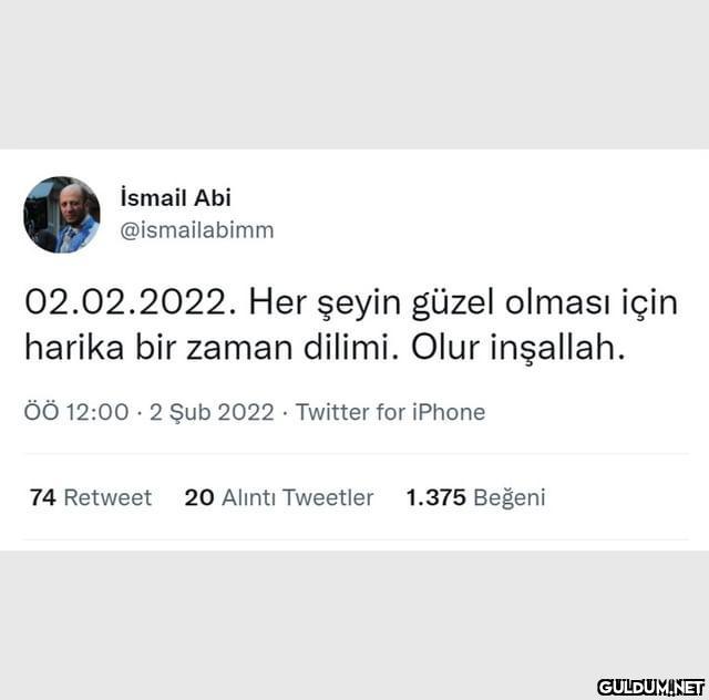 İsmail Abi @ismailabimm...