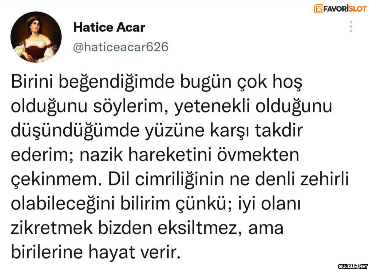BFAVORİSLOT Hatice Acar...