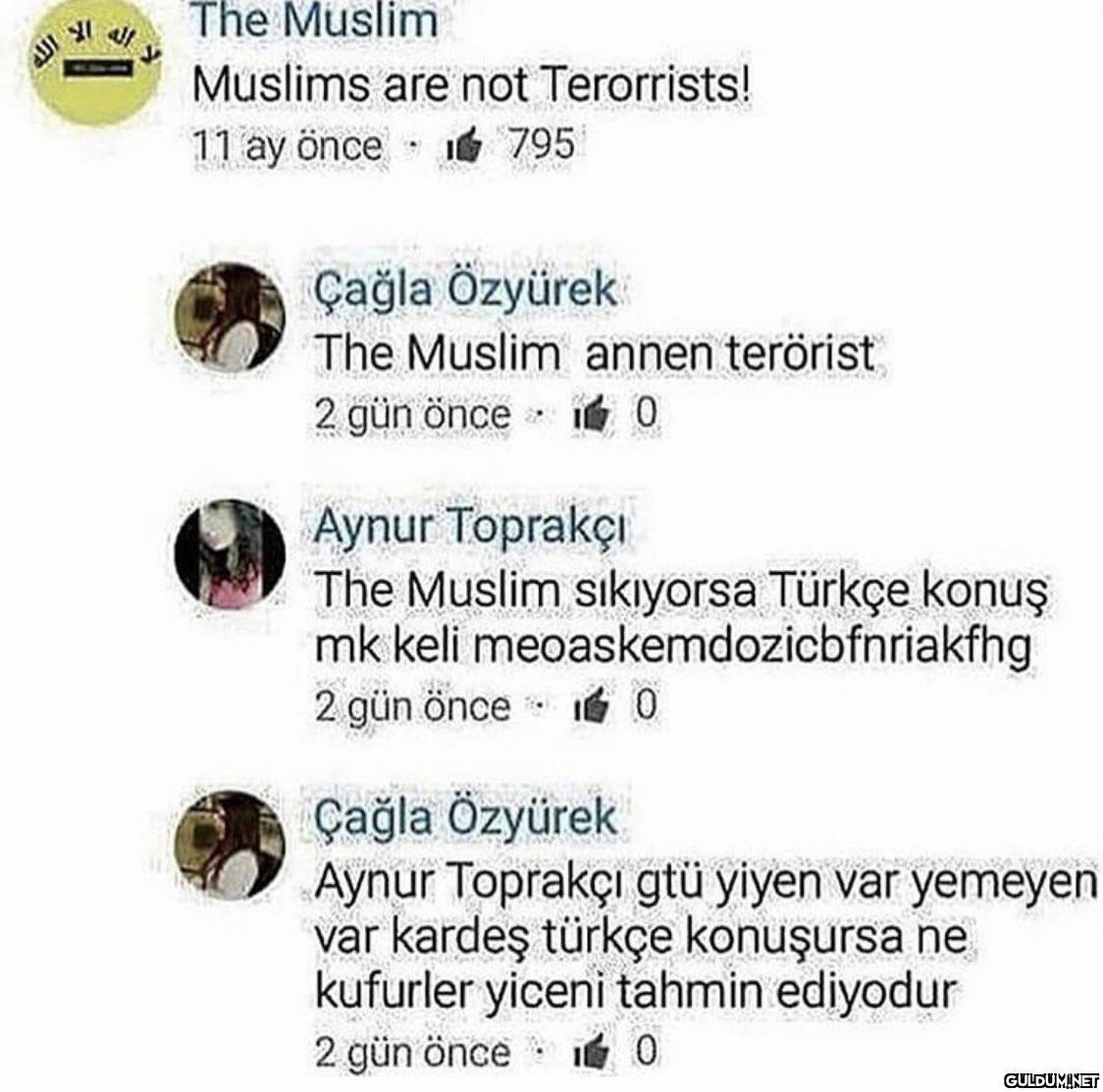The Muslim Muslims are not...