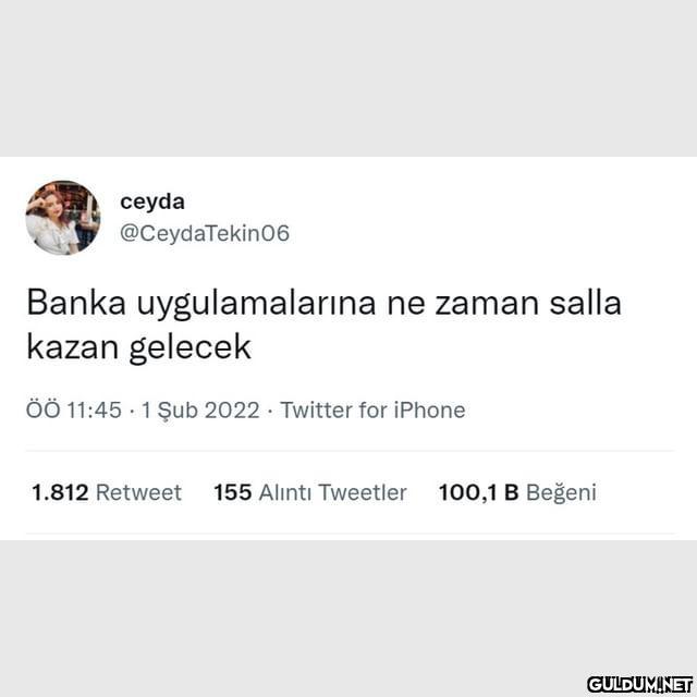 ceyda @CeydaTekino6 Banka...