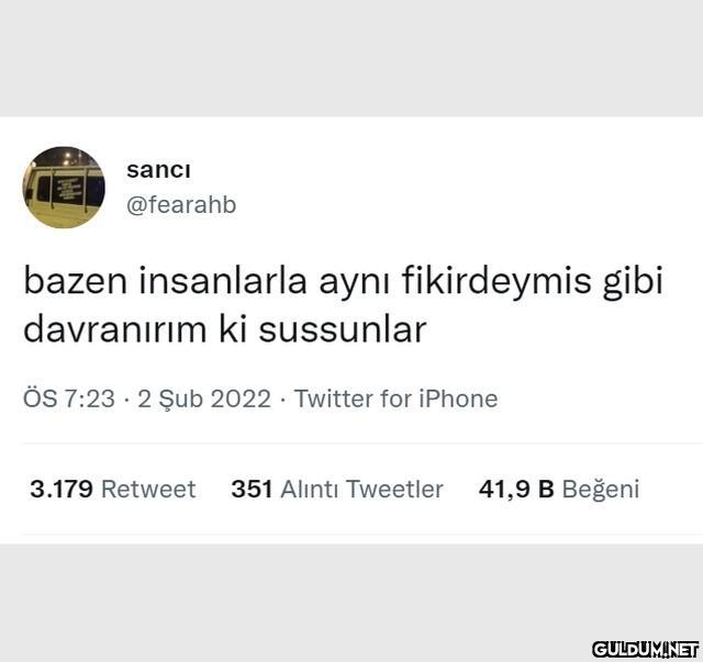 sancı @fearahb bazen...