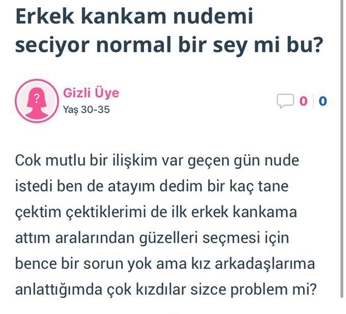 Erkek kankam nudemi...