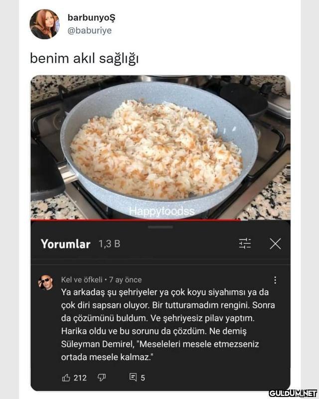 barbunyoş @baburiye benim...