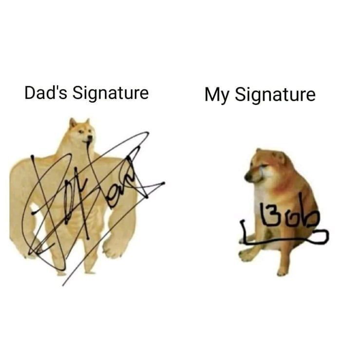 How to make a signature...