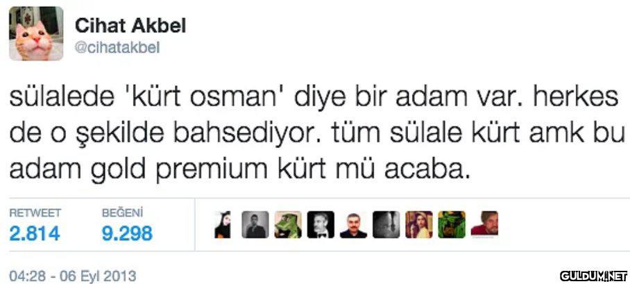 Cihat Akbel @cihatakbel...