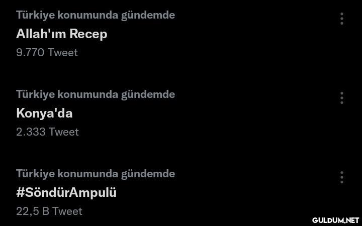 Türkiye konumunda gündemde...