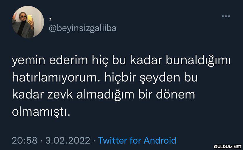 ... @beyinsizgaliiba yemin...