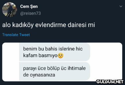 Cem Şen @reisen73 alo...