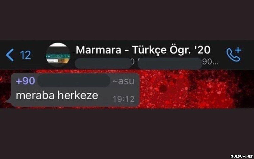 Şaka mı bu?    く12 Marmara...