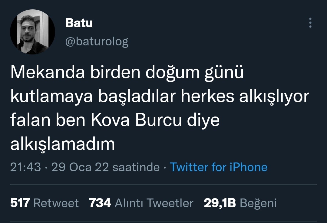 her şeyi burçlara bağlayan...
