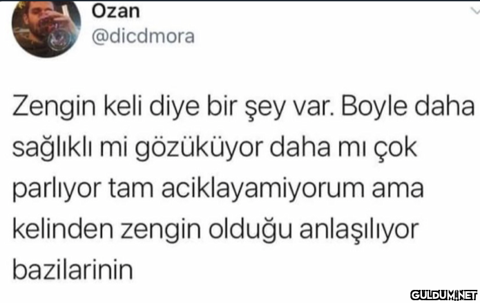 Ozan @dicdmora Zengin keli...