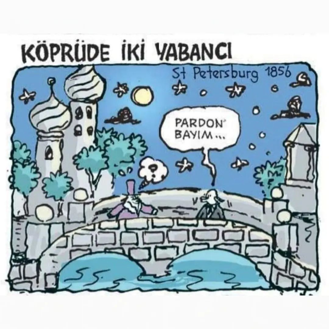Köprüde iki yabancı: St....