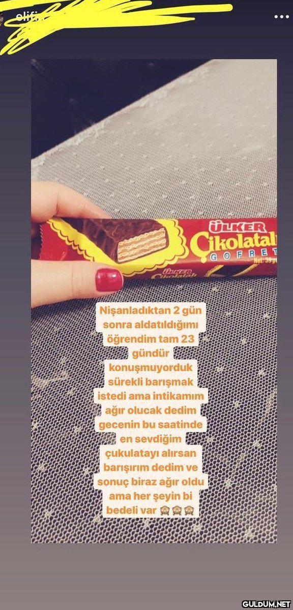 olifi ... ÜLKER Cikolatal...