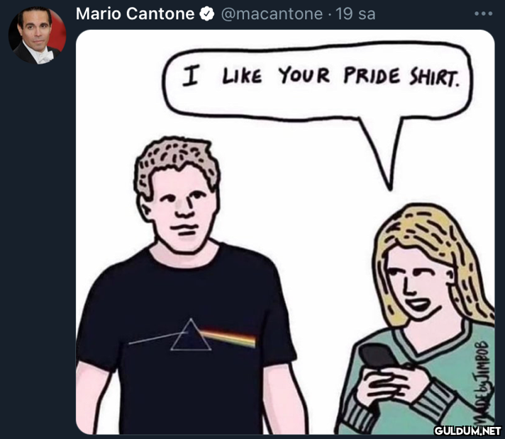 Mario Cantone O @macantone...