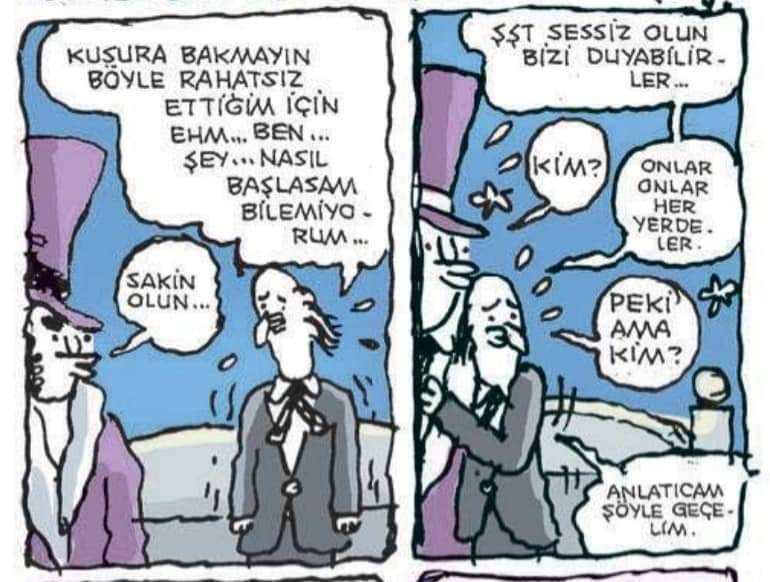 Köprüde iki yabancı: St....