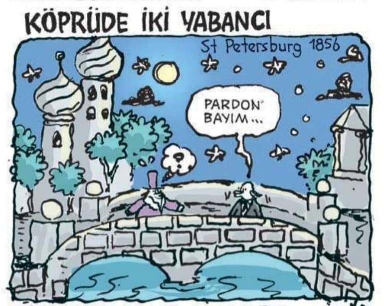 Köprüde iki yabancı: St....