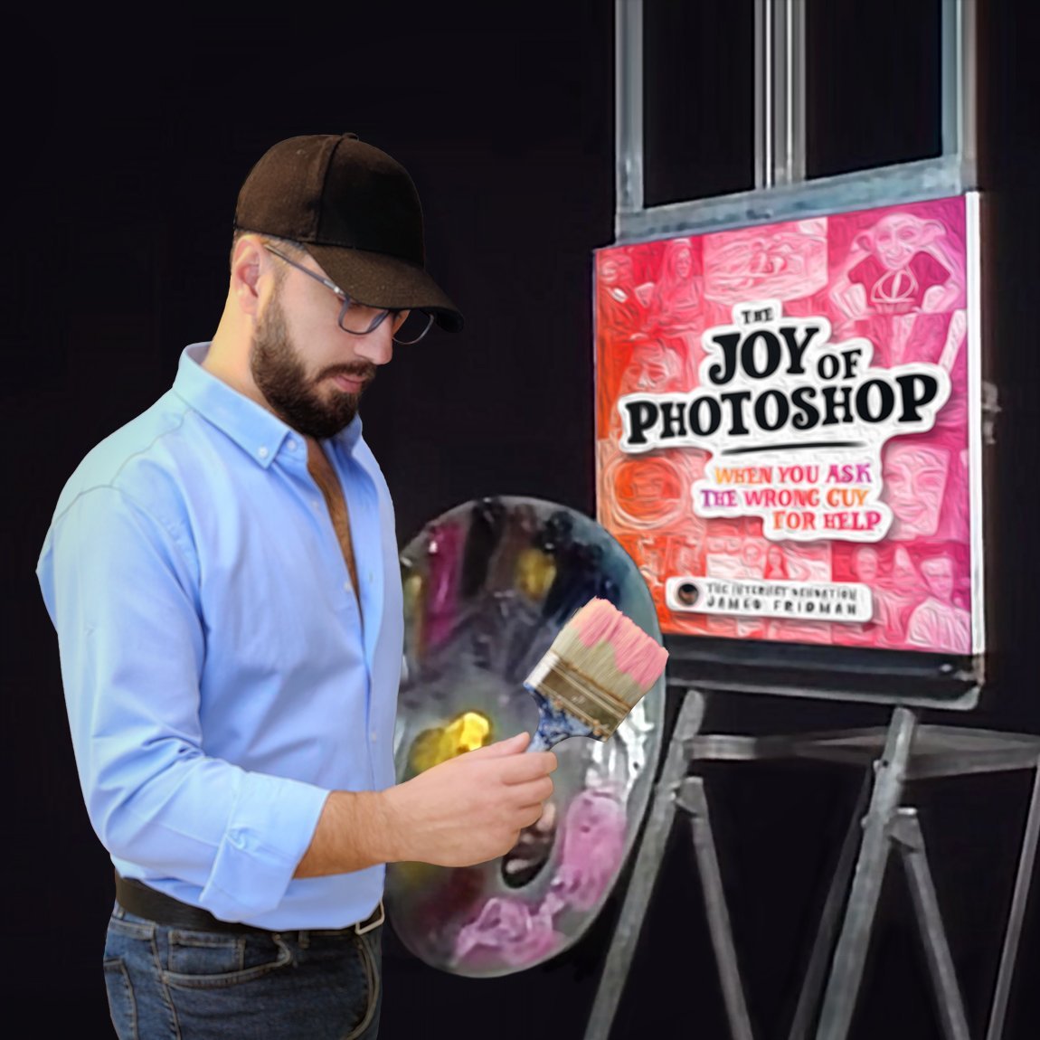 "The Joy Of Photoshop”is...