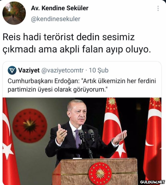 Av. Kendine Seküler...