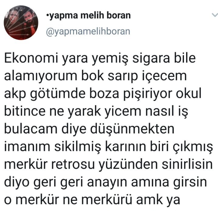 •yapma melih boran...