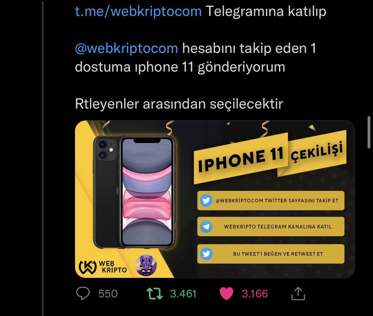 Hayattaki tüm şansımı bu...