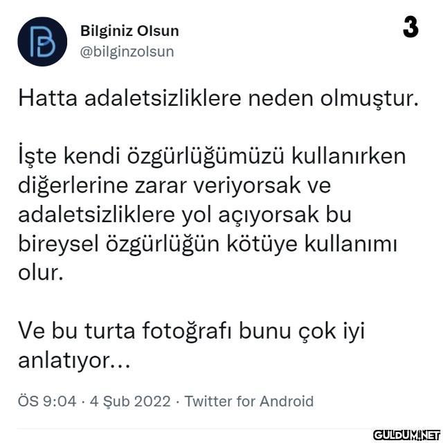 B Bilginiz Olsun...