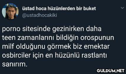 üstad hoca hüzünlerden bir...