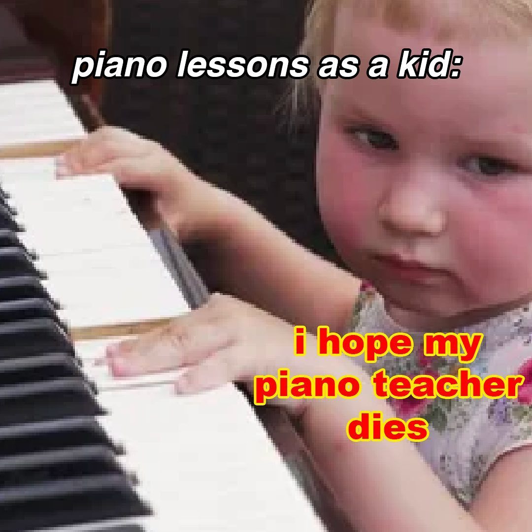 I can play chopsticks...