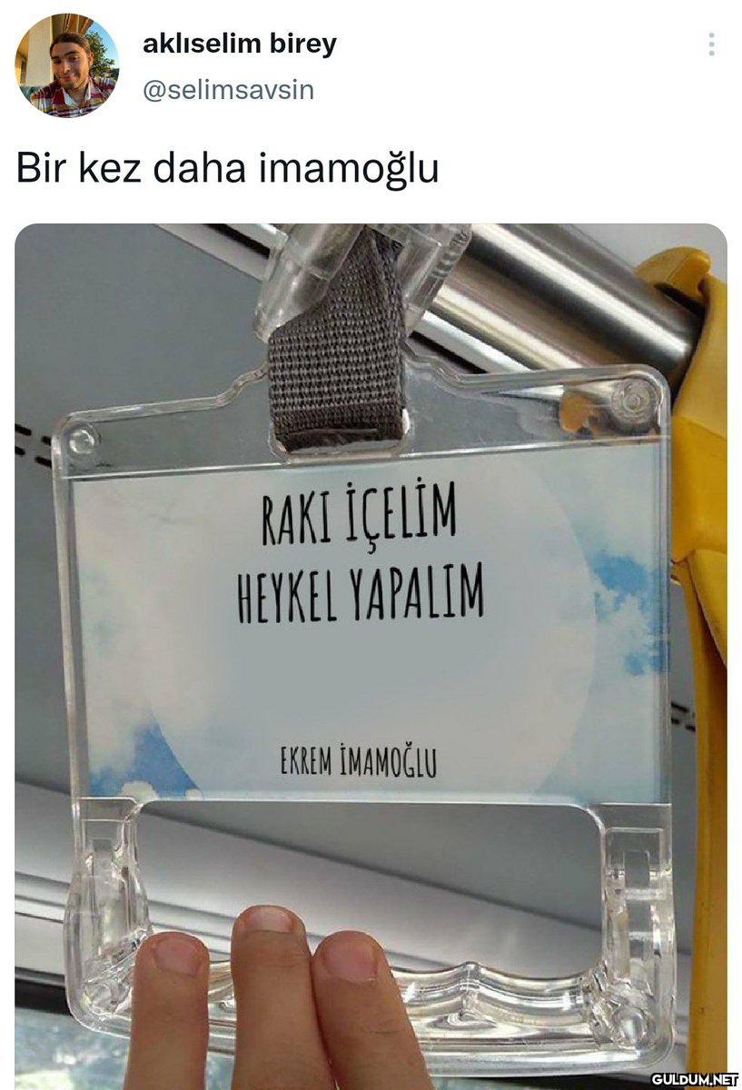 aklıselim birey...