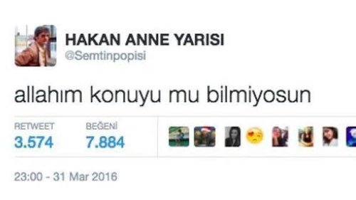 HAKAN ANNE YARISI...