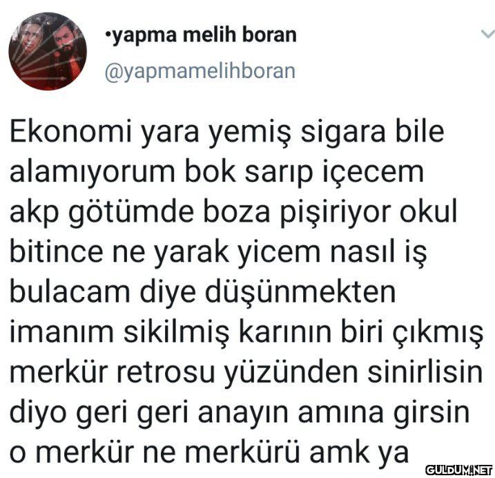 •yapma melih boran...