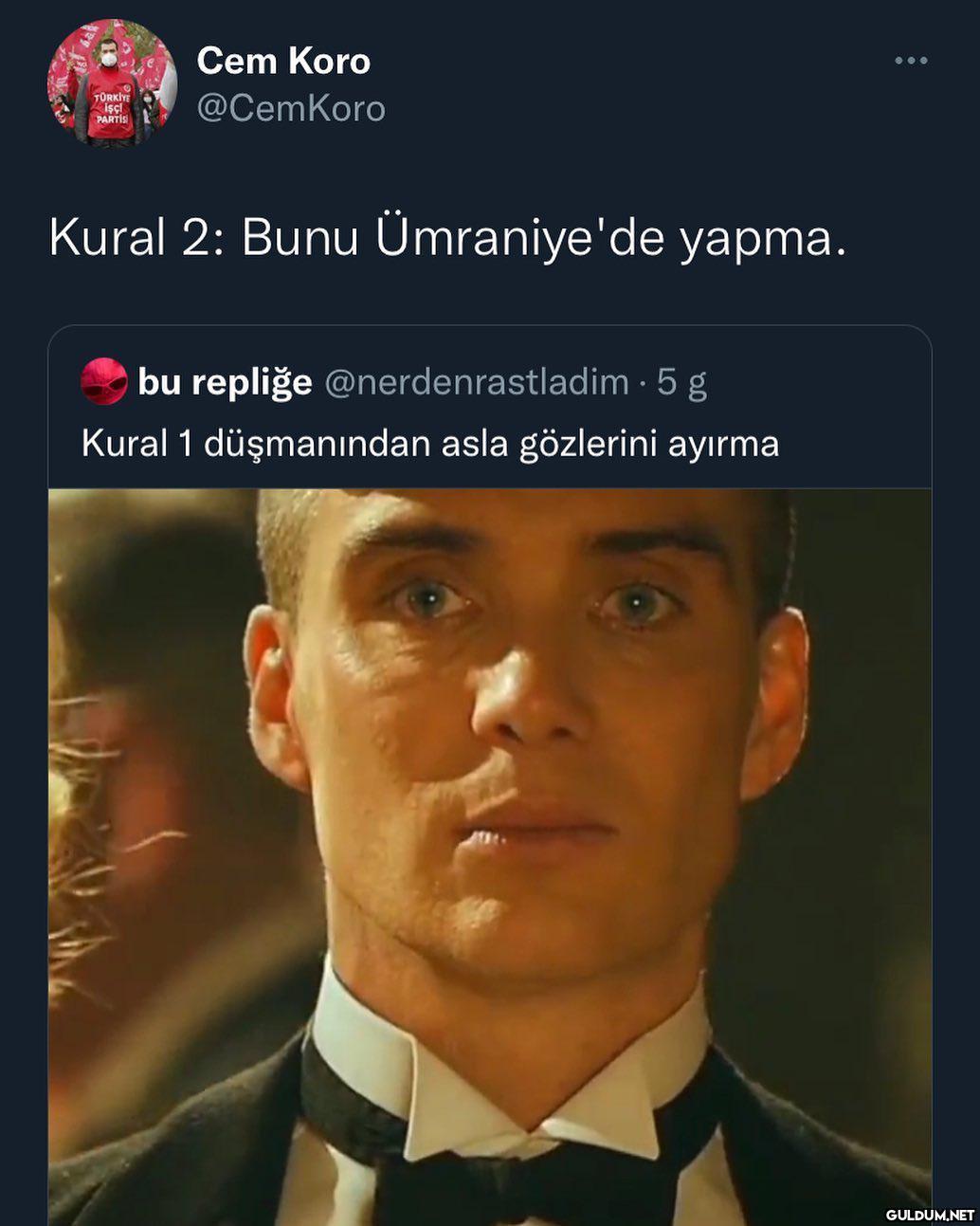 türkiye’de yapma  Cem Koro...
