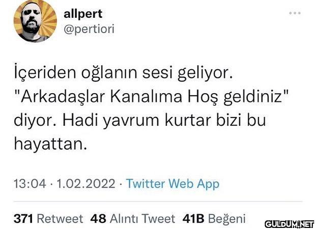 allpert @pertiori İçeriden...