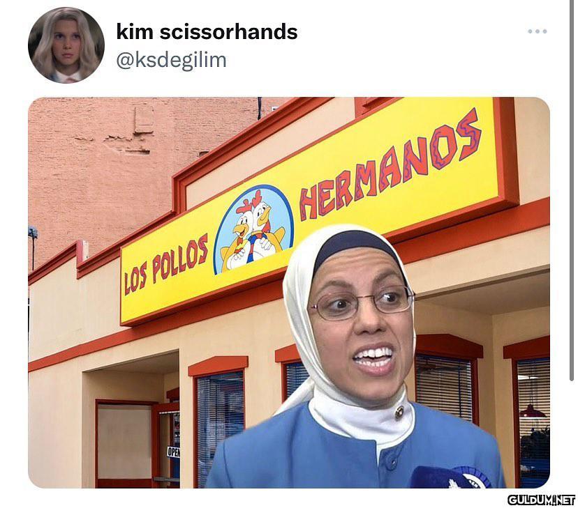 kim scissorhands...