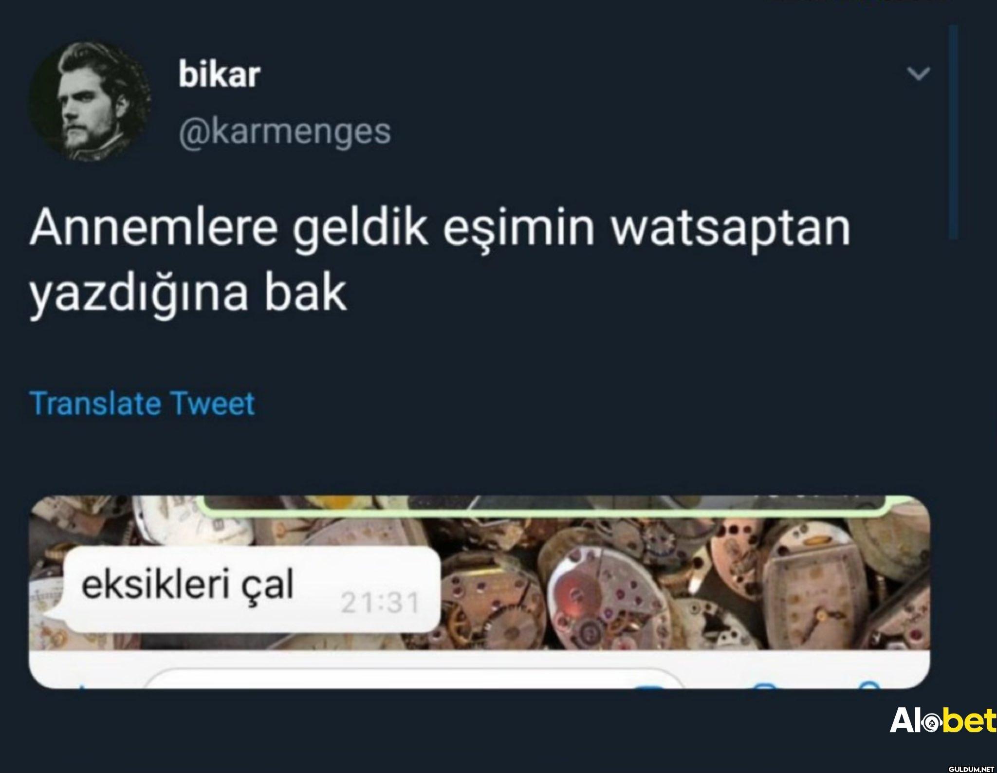 Annemlere geldik eşimin...