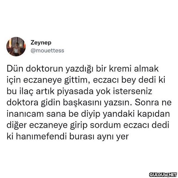 Zeynep @mouettess Dün...