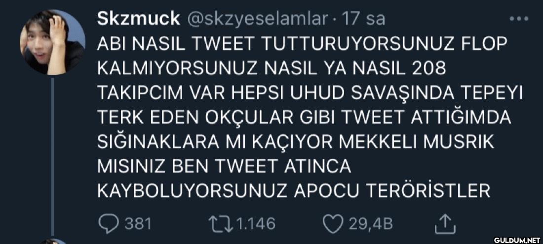 17 sa ABI NASIL TWEET...